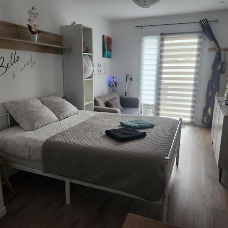 Studio Avec Terrasse Troarn Esterno foto